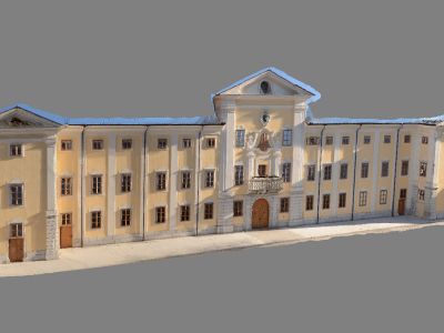 3D model fasade - Textured 3D facade model